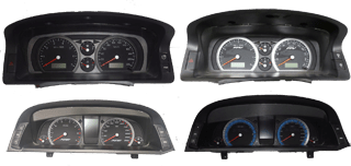 Ford BA BF FG Clusters