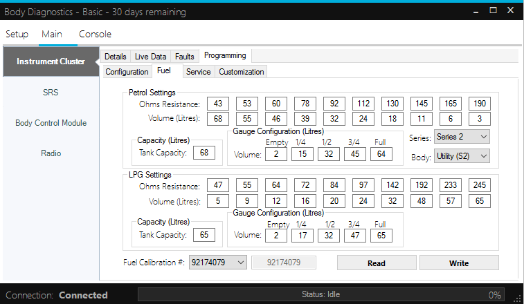 FuelSettings