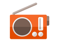 radio colour icon