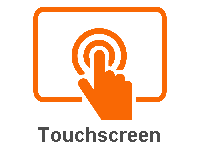 touchscreen colour icon